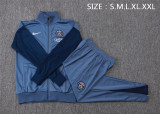 Mens PSG Jacket + Pants Training Suit Grey 2025/26