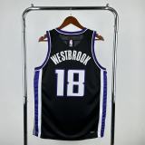Mens Sacramento Kings Nike Black 2025 Swingman Jersey - Icon Edition