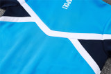 Mens Napoli Jacket + Pants Training Suit Blue II 2025/26
