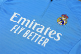 Mens Real Madrid Training Suit Blue 2025/26