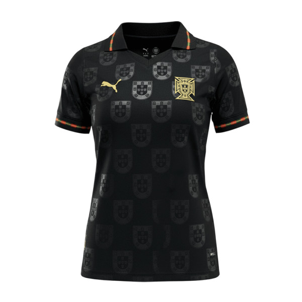 Womens Portugal Special Edition Black Jersey FIFA World Cup 2026