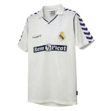 Mens Real Madrid Retro Home Jersey 1988/90