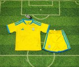 Kids Ukraine Home Jersey FIFA World Cup 2026