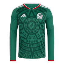 Mens Mexico Home Jersey Long Sleeve FIFA World Cup 2026