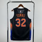 Mens New York Knicks Nike Black 2026 Swingman Jersey - Statement Edition