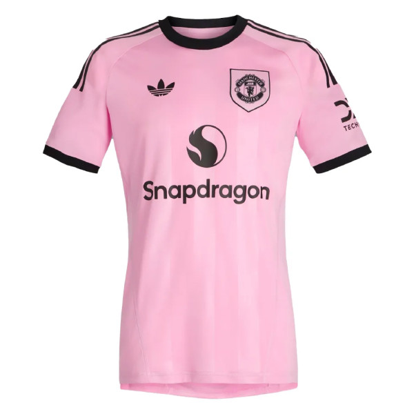 Mens Manchester United Goalkeeper Pink Jersey 2025/26