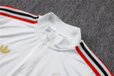 Mens Flamengo Training Suit Light Grey 2025/26