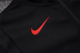 Mens PSG Hoodie Jacket + Pants Training Suit Black 2025/26