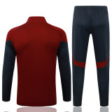Mens Arsenal Jacket + Pants Training Suit Burgundy 2025/26
