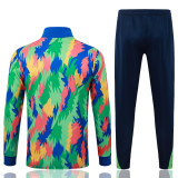 Mens Brazil Jacket + Pants Training Suit Multi-Color 2026