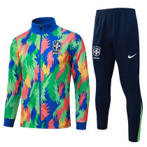 Mens Brazil Jacket + Pants Training Suit Multi-Color 2026