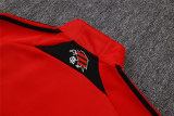 Mens Flamengo Jacket + Pants Training Suit Red 2025/26