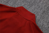 Mens Arsenal Jacket + Pants Training Suit Burgundy 2025/26