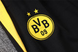 Mens Borussia Dortmund Training Suit Light Grey 2025/26