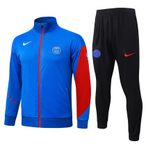 Mens PSG Jacket + Pants Training Suit Blue 2025/26
