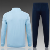 Kids Manchester City Jacket + Pants Suit Light Blue 2025/26