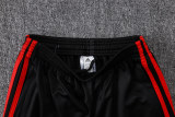 Mens Flamengo Training Suit Red - Black 2025/26