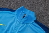 Mens Barcelona Jacket + Pants Training Suit Light Blue 2025/26