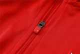 Mens Flamengo Training Suit Red - Black 2025/26