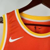 Mens Cleveland Cavaliers Nike Orange 2025/26 Swingman Jersey - City Edition
