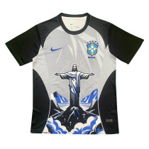 Mens Brazil Special Edition Jesus Black - Blue Jersey 2025
