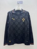 Mens Portugal Special Edition Black Jersey Long Sleeve FIFA World Cup 2026