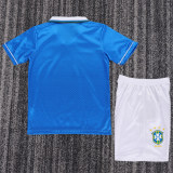 Kids Retro Brazil Away Jersey 1994