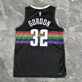 Mens Denver Nuggets Nike Black 2025/26 Swingman Jersey - City Edition