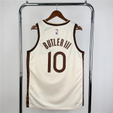 Mens Golden State Warriors Nike Tan 2025/26 Swingman Jersey - City Edition