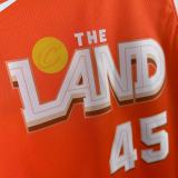 Mens Cleveland Cavaliers Nike Orange 2025/26 Swingman Jersey - City Edition