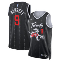 Mens Toronto Raptors Nike Black 2025/26 Swingman Jersey - City Edition