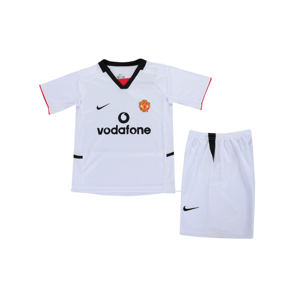 Kids Retro Manchester United Away Jersey 2002/03