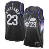Mens Utah Jazz NIKE Black 2025/26 Swingman Jersey - Statement Edition