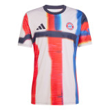 Mens Bayern Munich Pre-Match Short Training White Jersey 2025/26