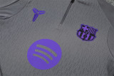 Mens Barcelona Training Suit Grey 2025/26