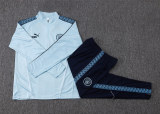Kids Manchester City Training Suit Light Blue 2025/26
