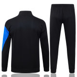 Mens PSG Jacket + Pants Training Suit Black 2025/26