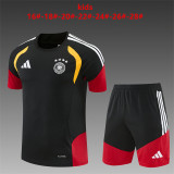 Kids Germany Short Training Suit Black 2026