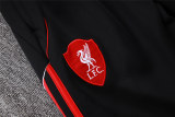 Mens Liverpool Jacket + Pants Training Suit Black 2025/26