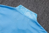 Mens Manchester City Training Suit Light Blue Pattern 2025/26