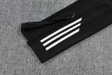 Mens Real Madrid Training Suit White - Black 2025/26