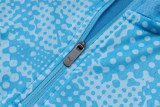 Mens Manchester City Training Suit Light Blue Pattern 2025/26