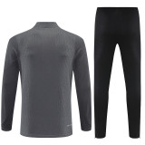 Mens Barcelona Training Suit Grey 2025/26