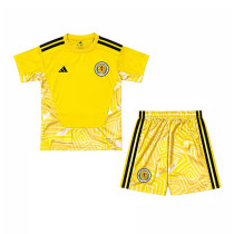 Kids Scotland Goalkeeper Yellow Jersey FIFA World Cup 2026