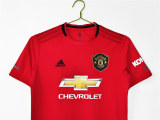 Mens Manchester United Retro Home Jersey 2019/20