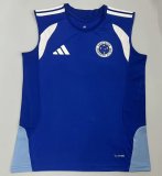 Mens Cruzeiro Pre-Match Singlet Blue 2026/27