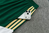 Mens Italy Short Training Suit White 2026
