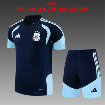 Kids Argentina Short Training Suit Royal 2026