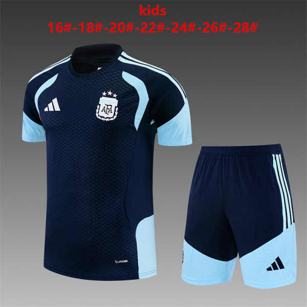 Kids Argentina Short Training Suit Royal 2026
