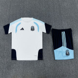 Mens Argentina Short Training Suit White 2026